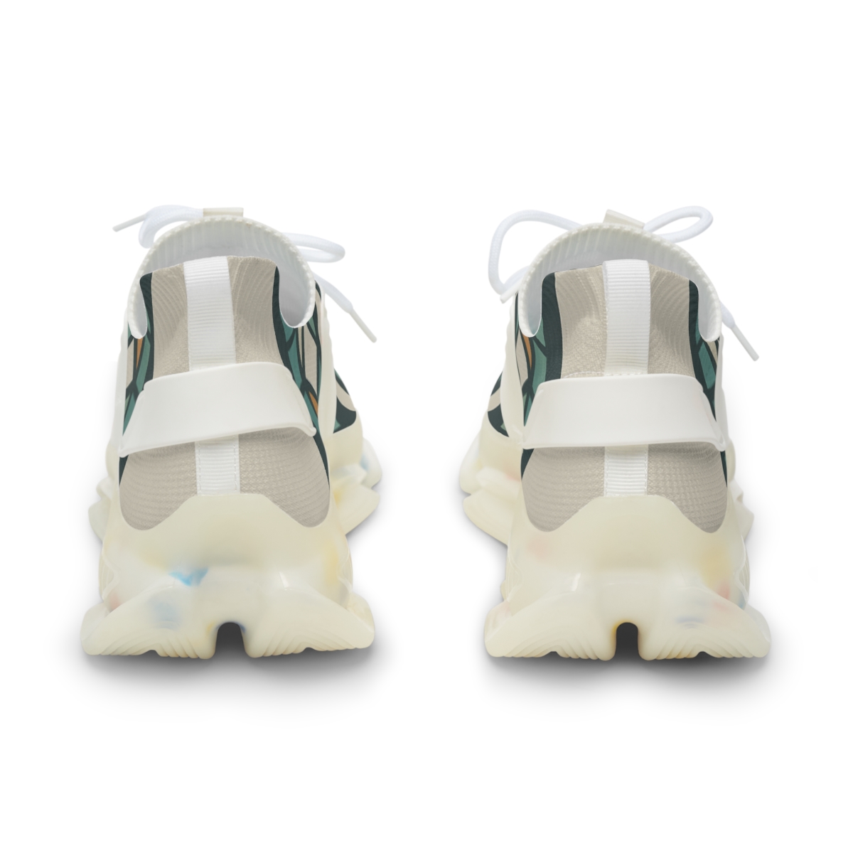 Orbiting Mosaic Wheel trendy fashion sneakers