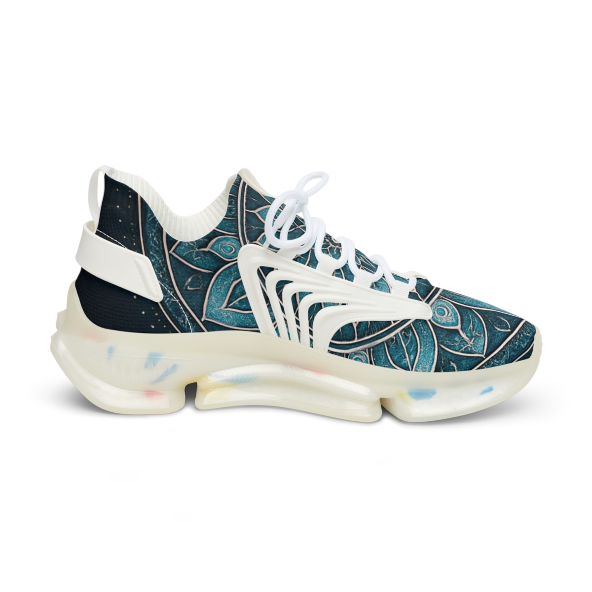 Prismatic Orbit Filigree stylish casual sneakers