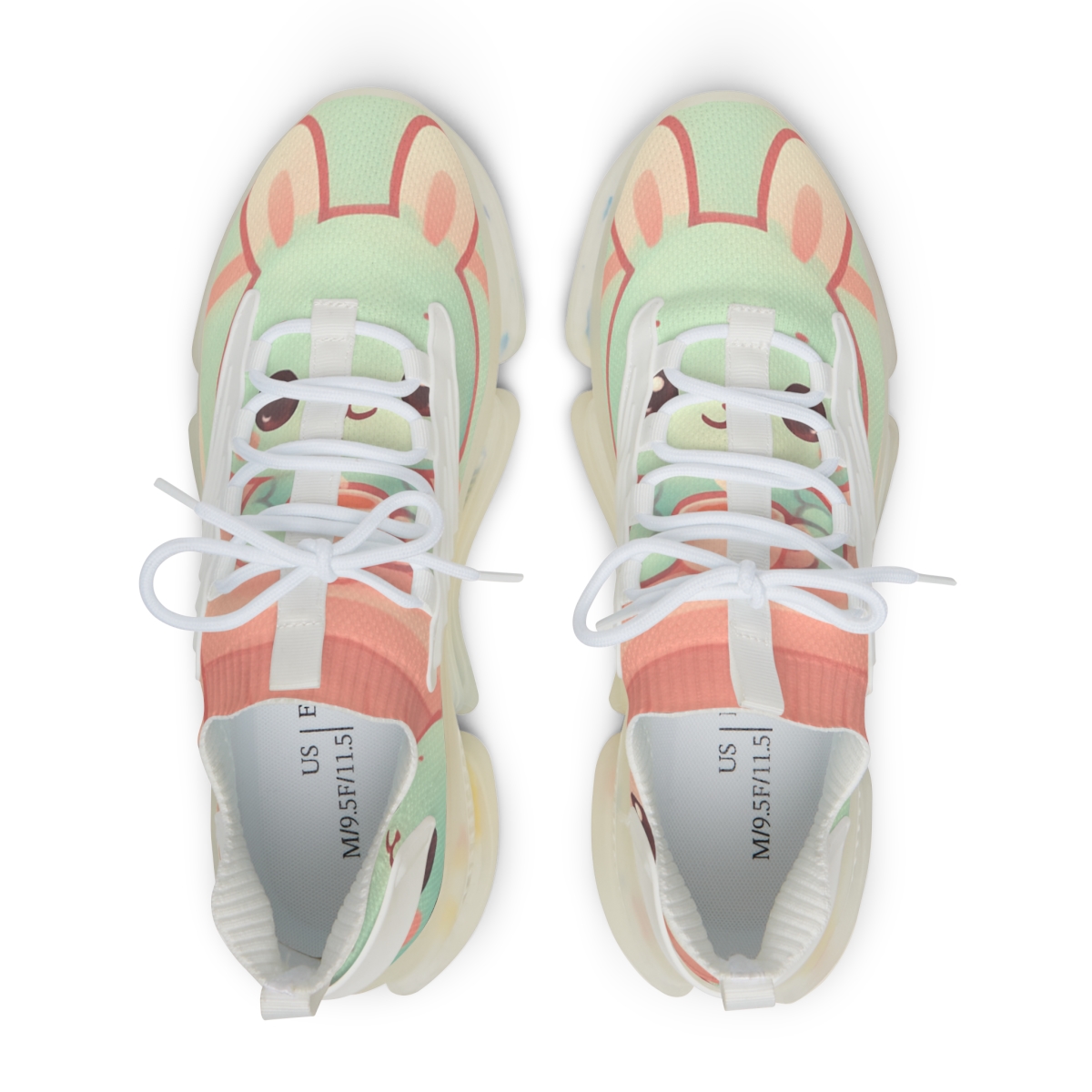 Bubble Tea Bunny Cafe trendy fashion sneakers