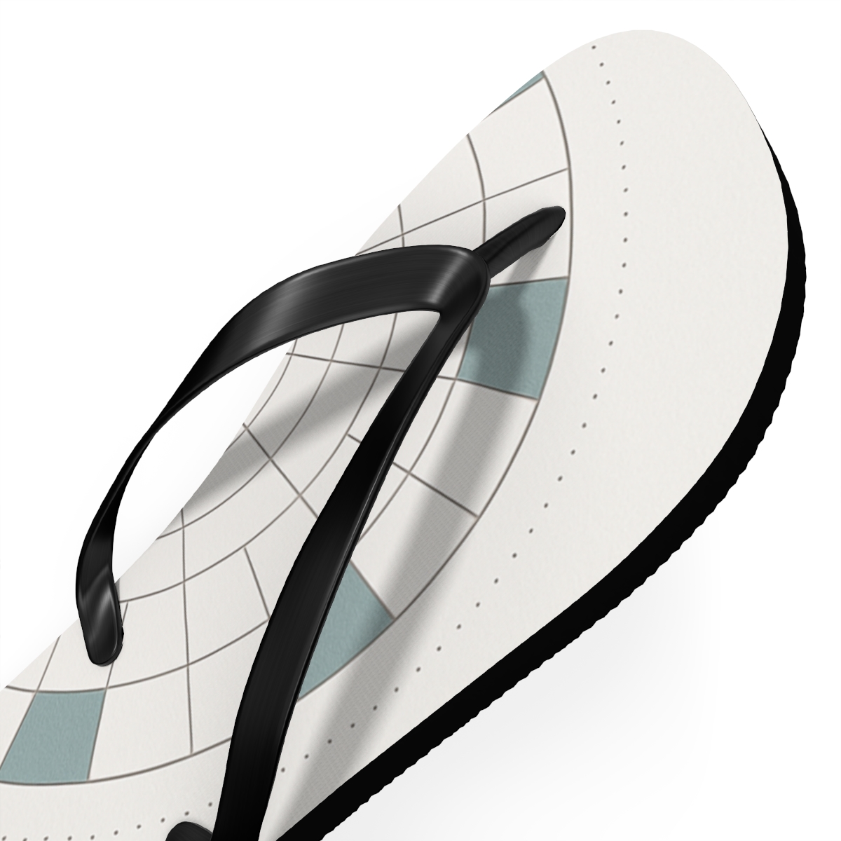 Minimal Eclipse Ring Lattice stylish summer flip flops