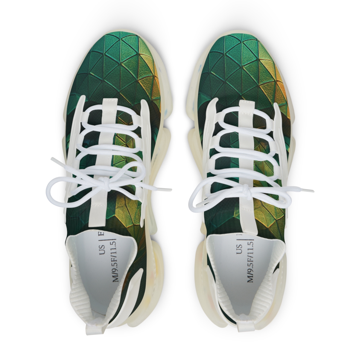 Chameleon Phase Shift Mosaic comfortable running sneakers