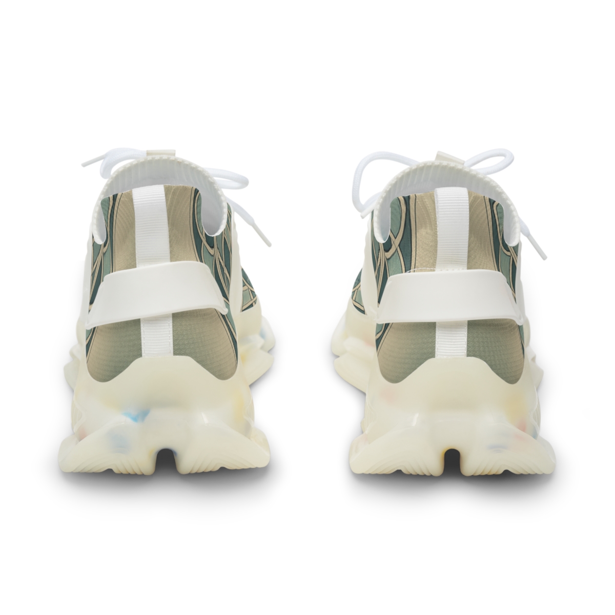 Radial Petal Lattice premium sport sneakers