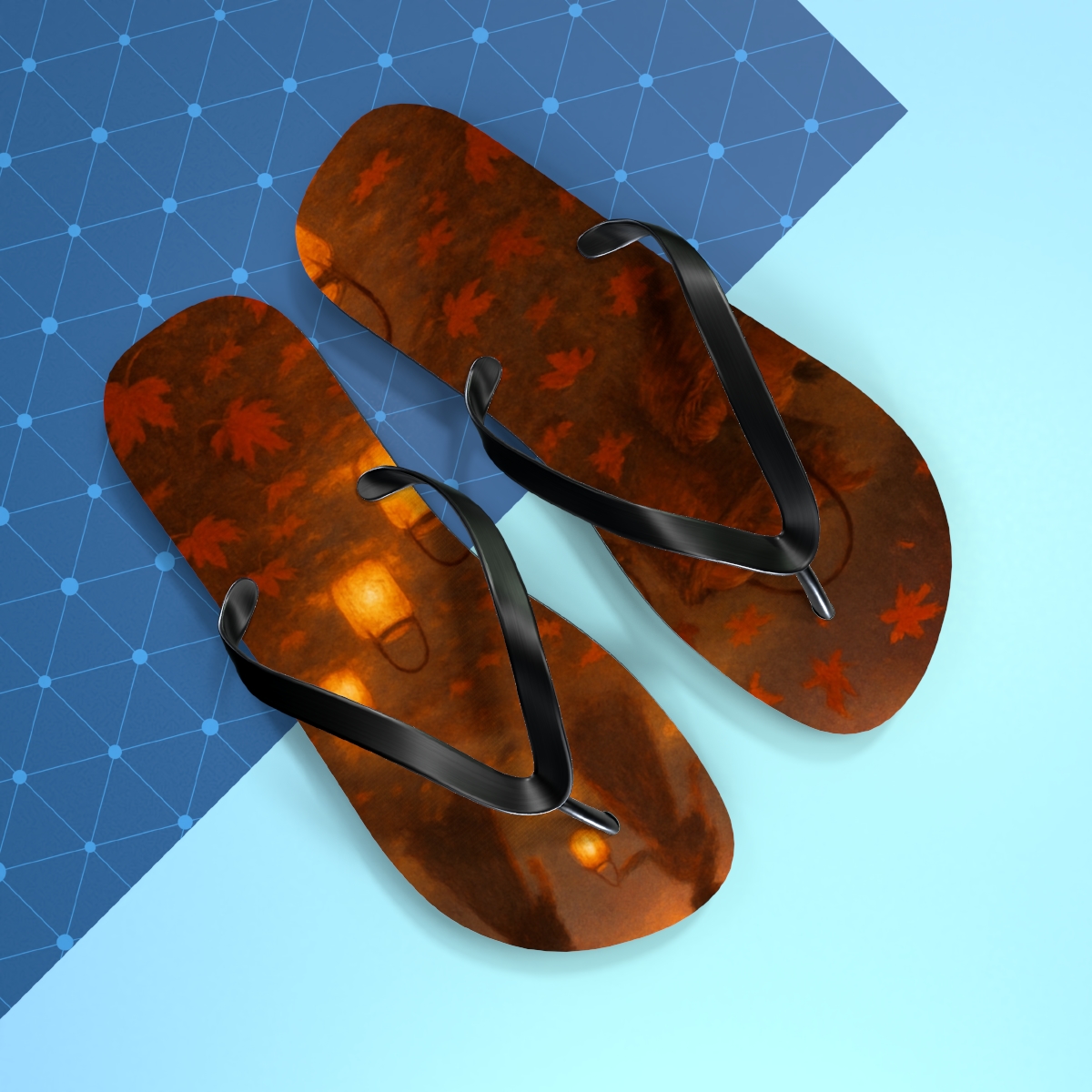 Twilight Harvest Walk Flip Flops