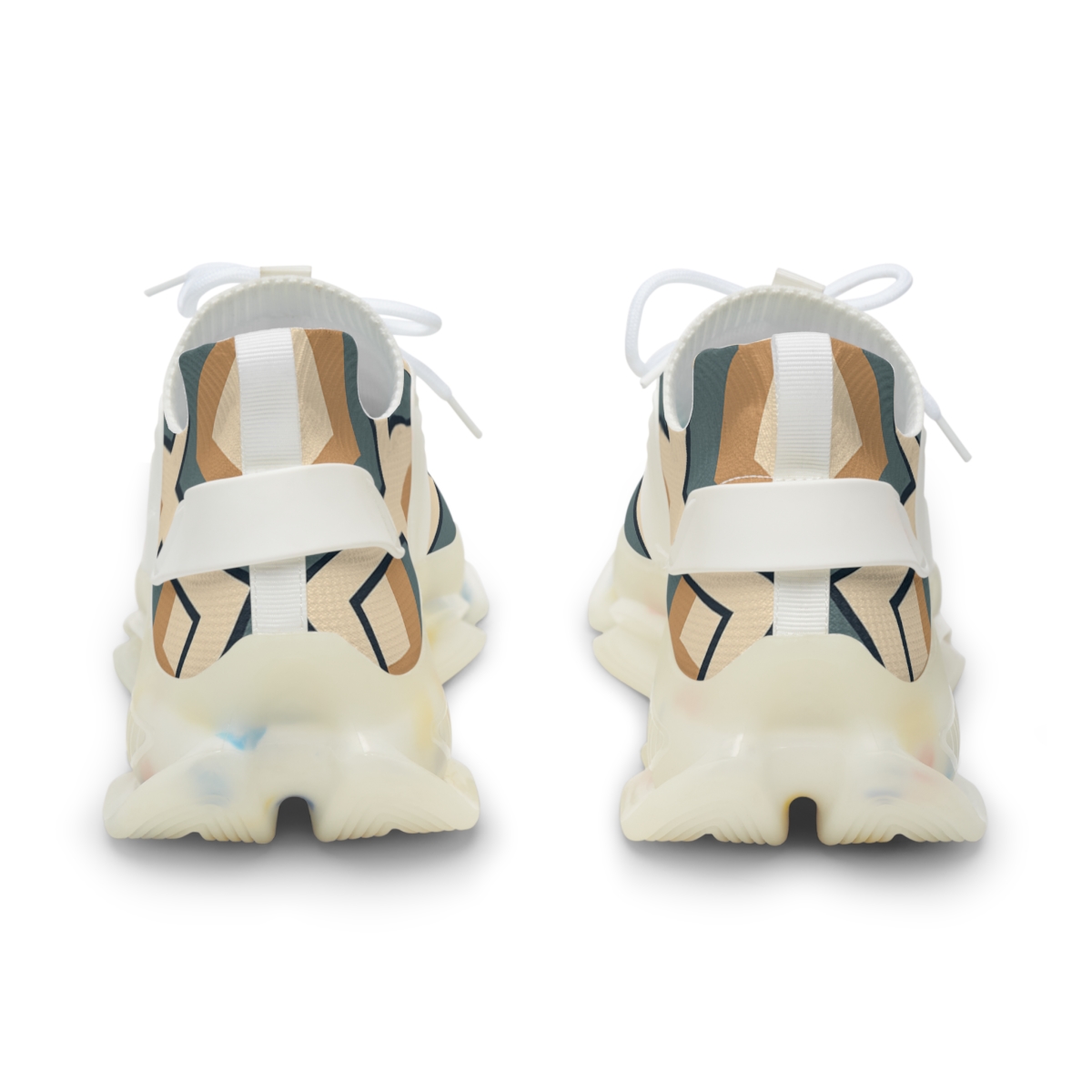 Accordion Diamond Grid custom sneakers