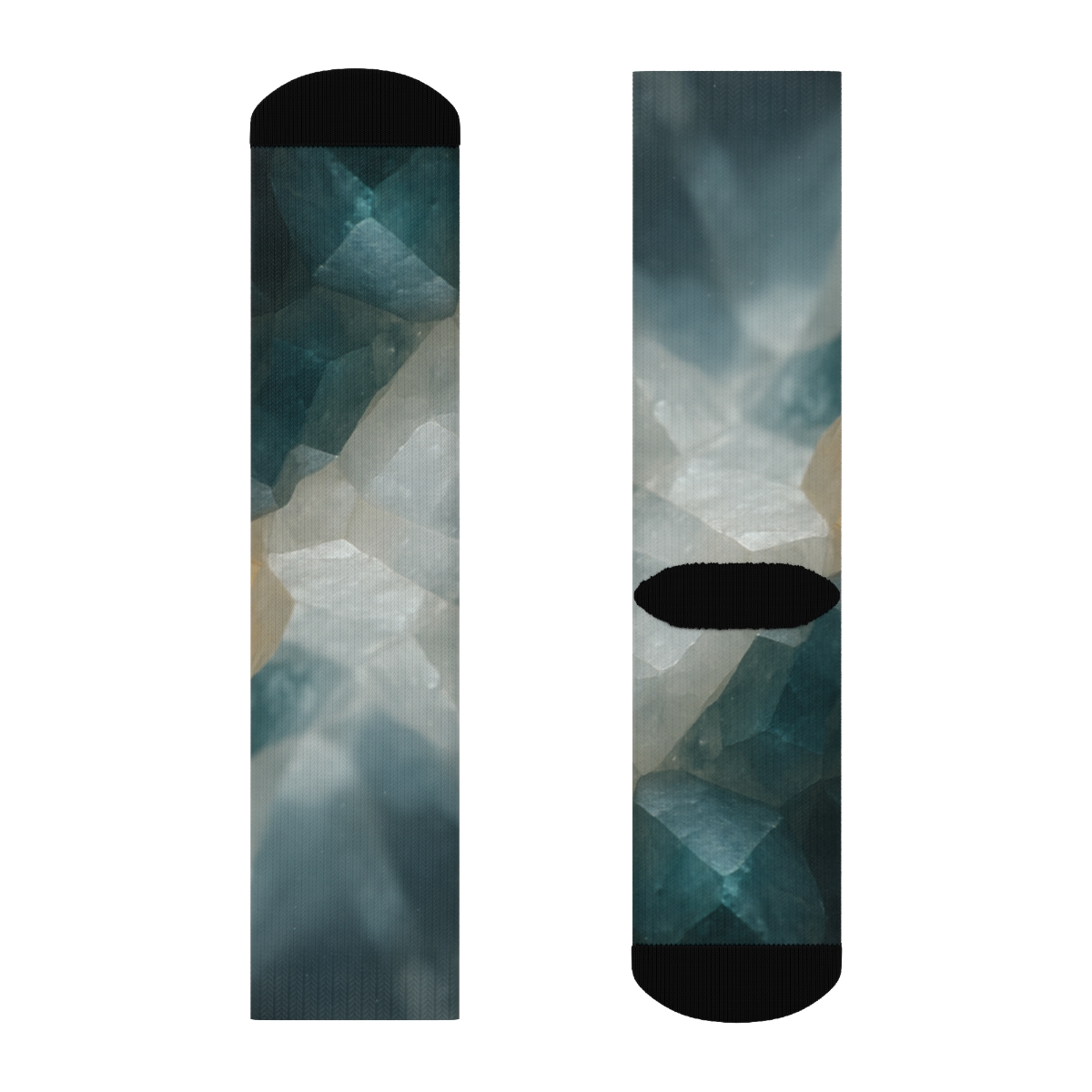 Mineral Facet Driftfield personalized cozy socks