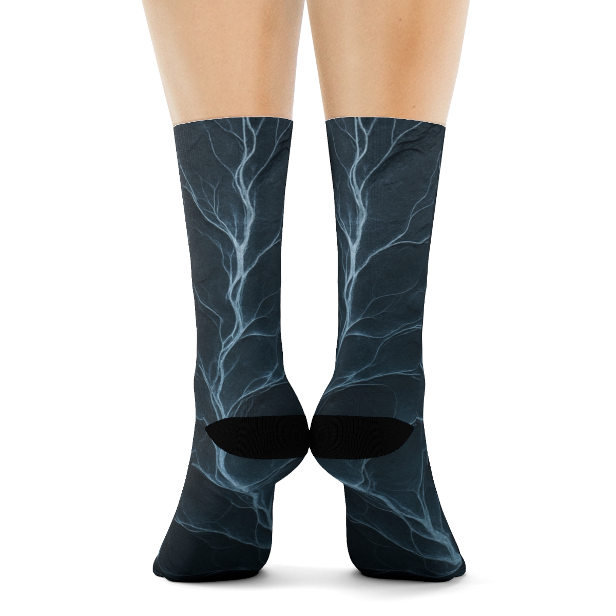 Fractured Riverlight Web comfortable cotton socks