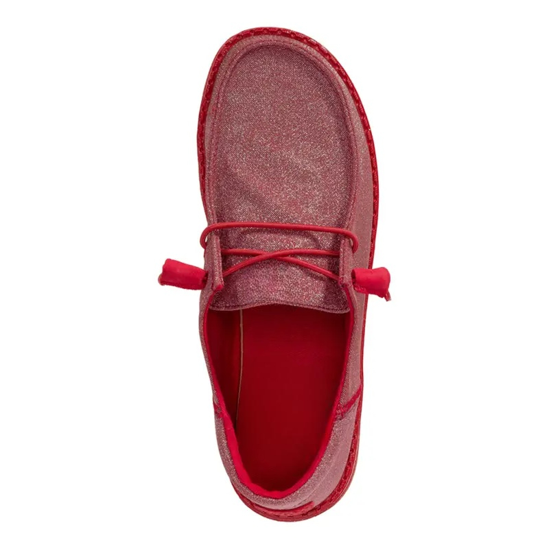 Comfortable Casual Slip On Shoes With Lace Detail For Women