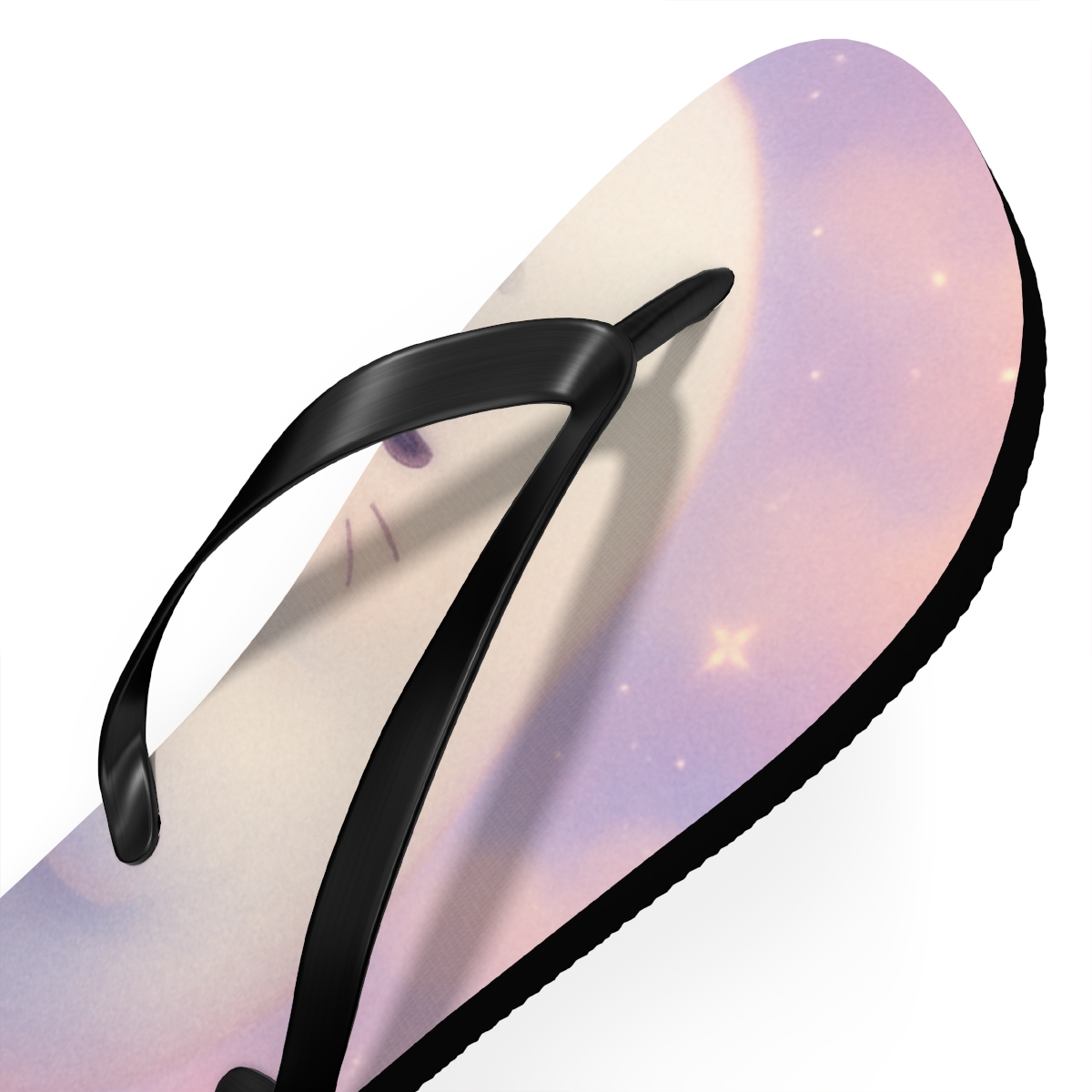 Sleepy Nebula Seal Plush soft sole flip flops