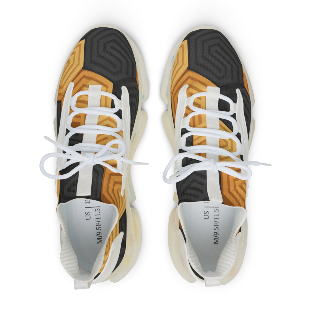 Hex Ripple Staircase Field stylish casual sneakers