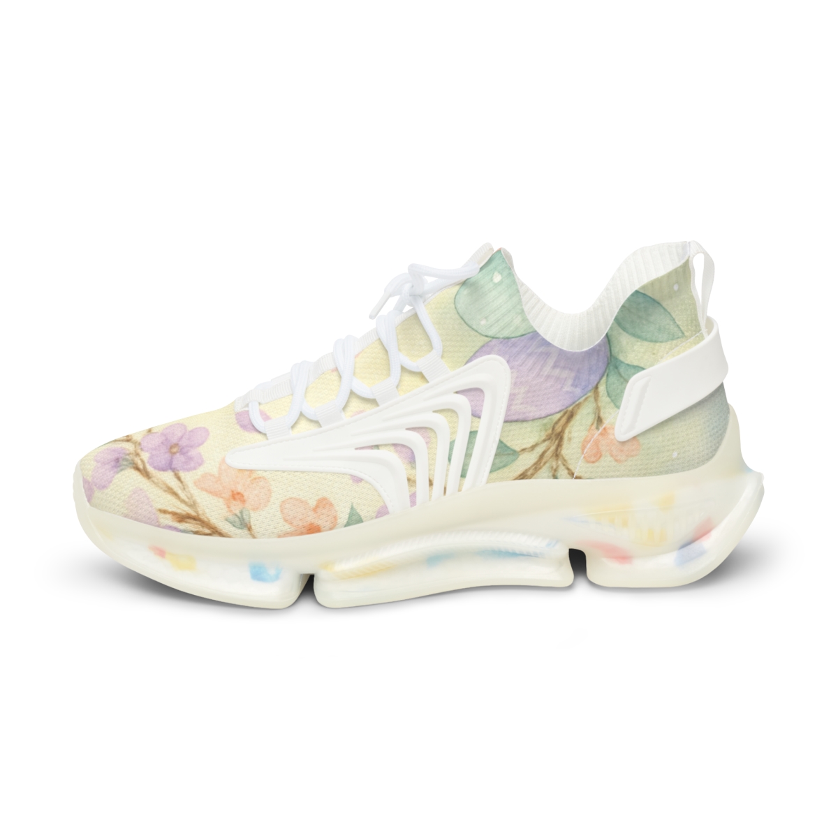 Spring Eggshell Blossom Auroras premium sport sneakers