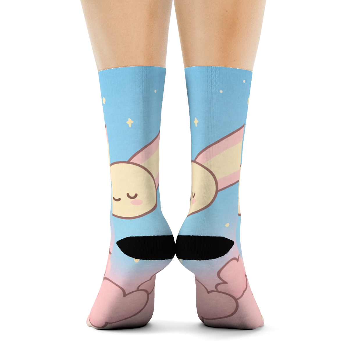Comet Cotton Candy Friends comfortable cotton socks