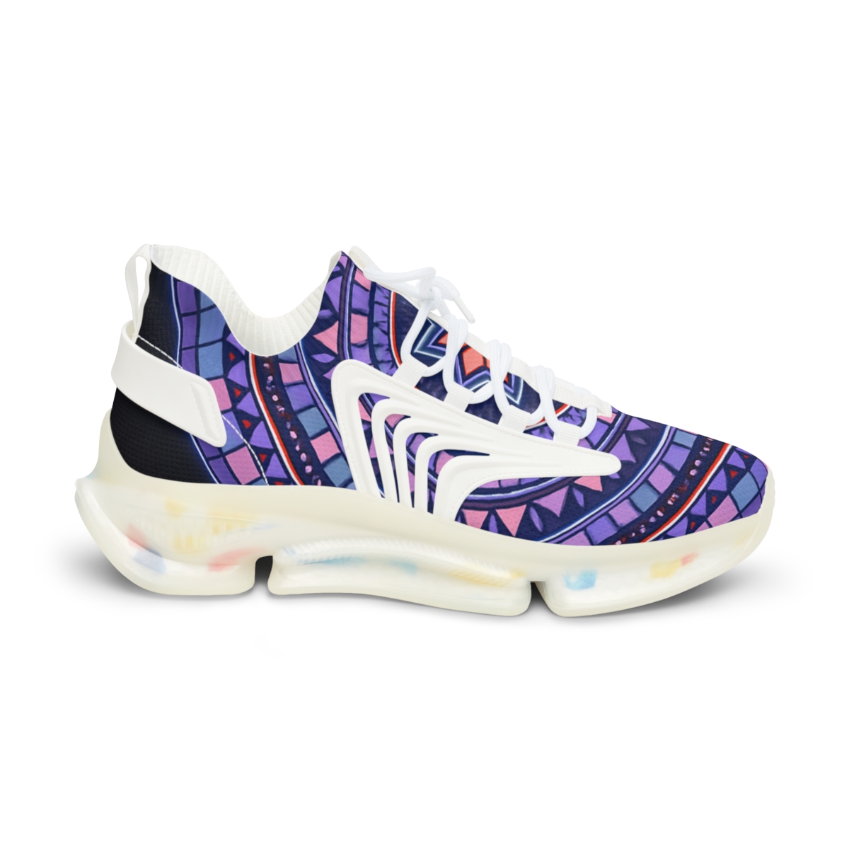 Prismatic Ringburst Cartography trendy fashion sneakers