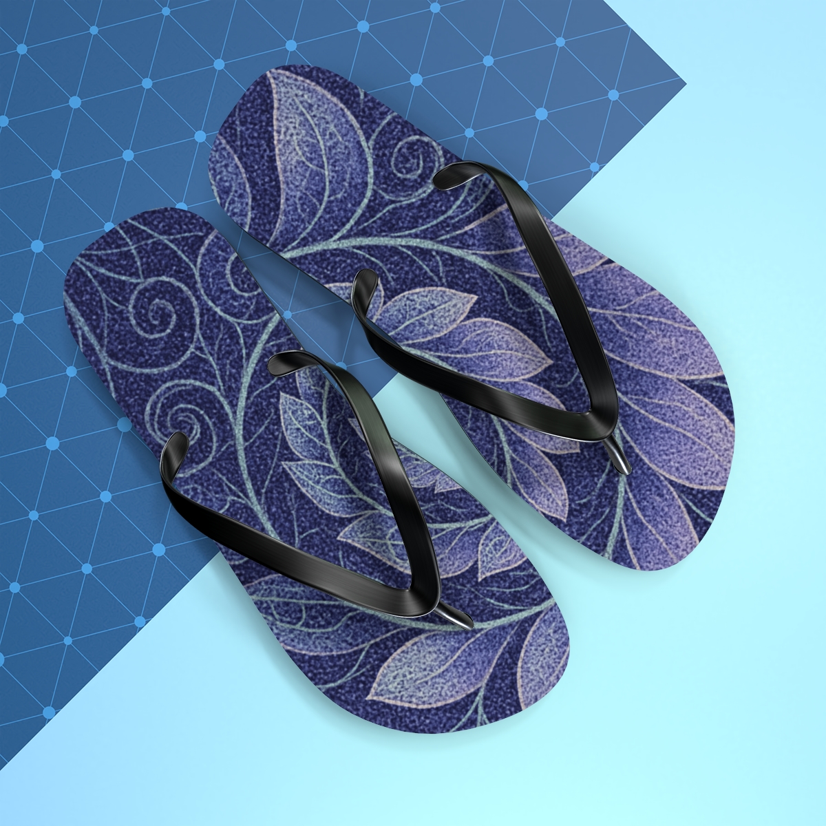 Ranunculus Helix Dotwork comfortable casual flip flops