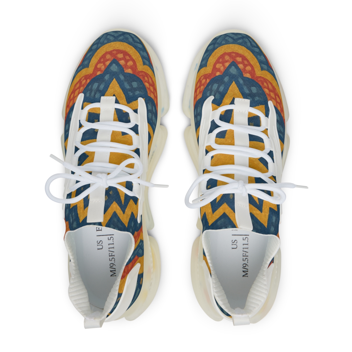Fractal Starburst Medallion designer branded sneakers