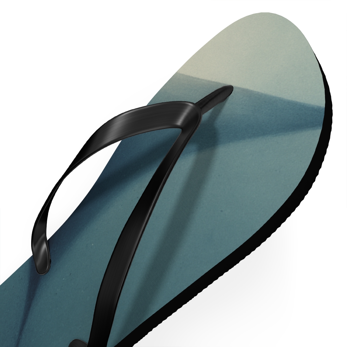 Silent Manta Arc unique graphic flip flops