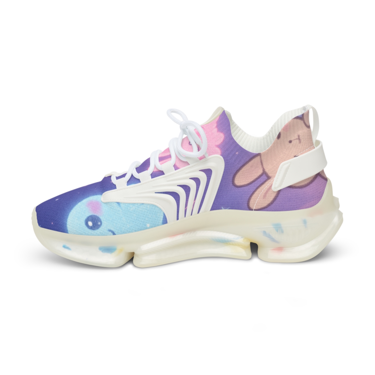 Starlight Bunny Constellation personalized athletic sneakers