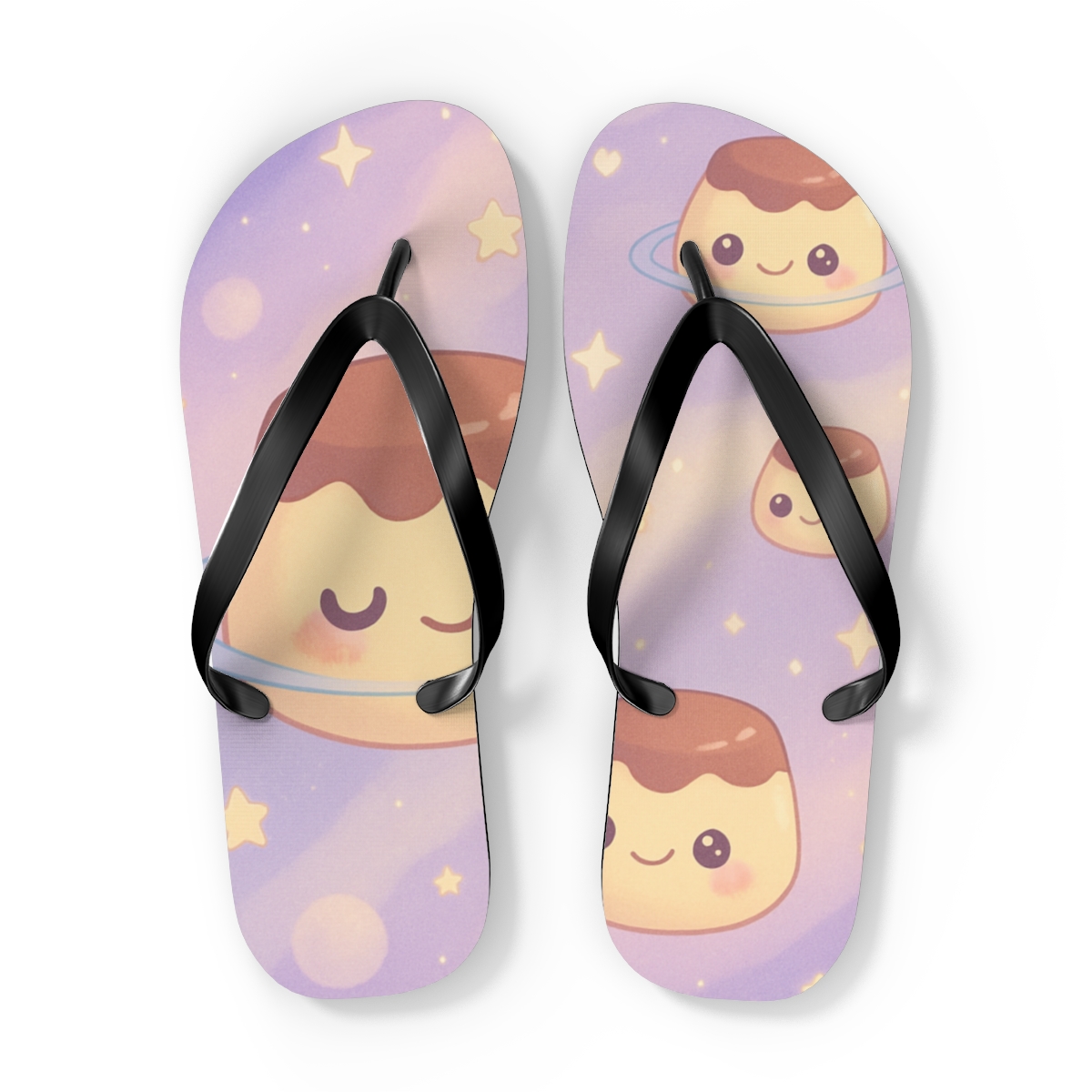 Lavender Planet Pudding Parade soft sole flip flops