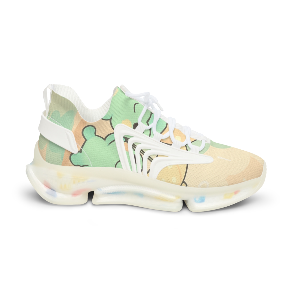 Pastel Umbrella Frog Parade designer branded sneakers