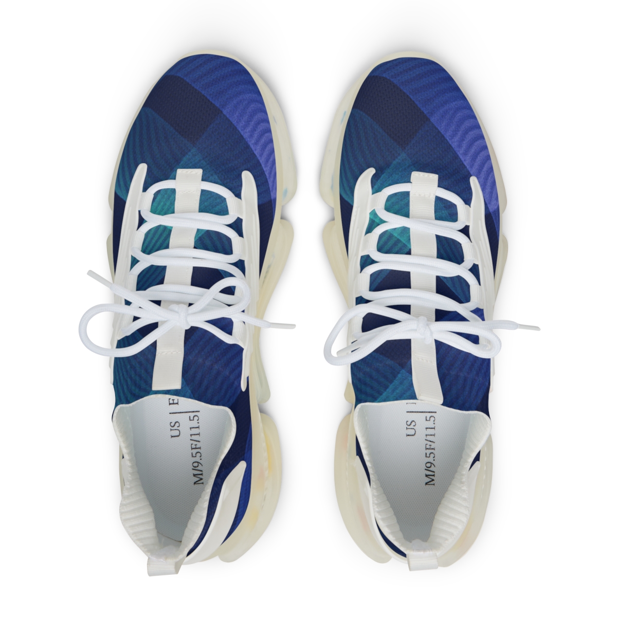 Moire Orbit Weave designer branded sneakers