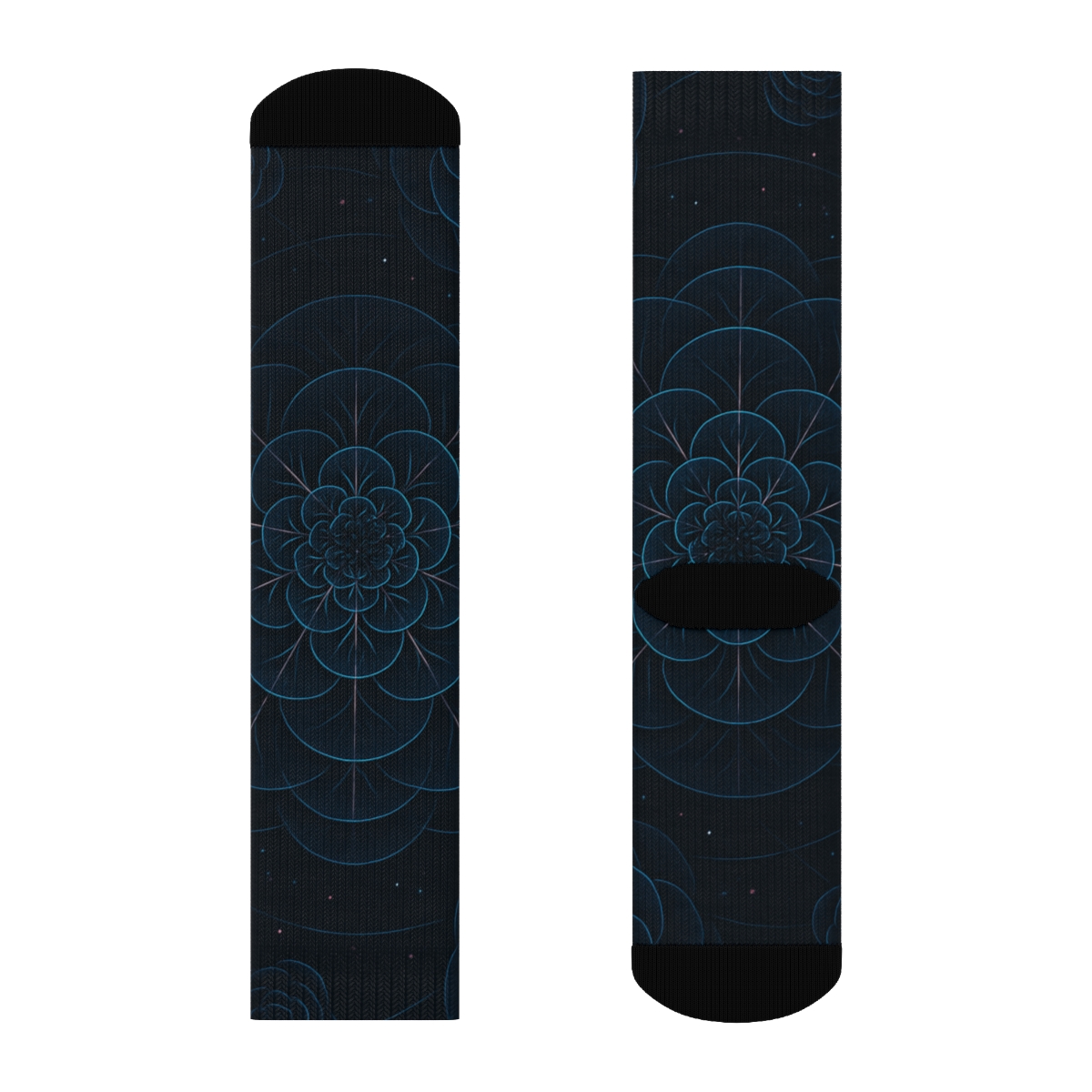 Anemone Orbit Rosette sports performance socks