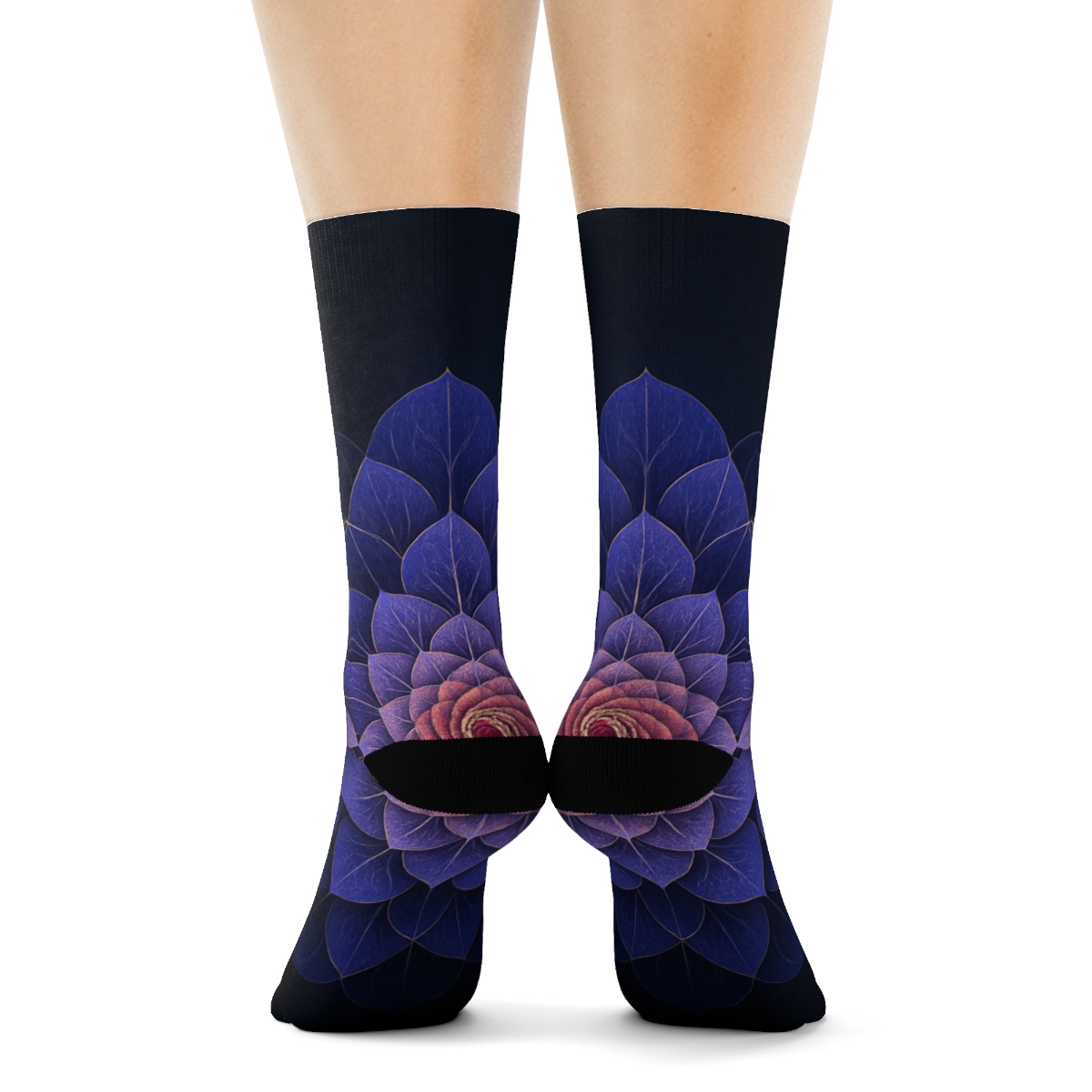 Anemone Pulse Rosette trendy colorful socks