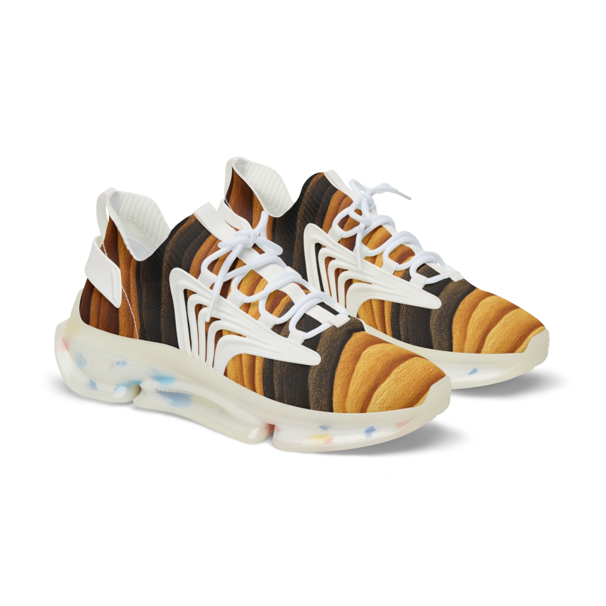 Auric Sediment Wavefront custom sneakers