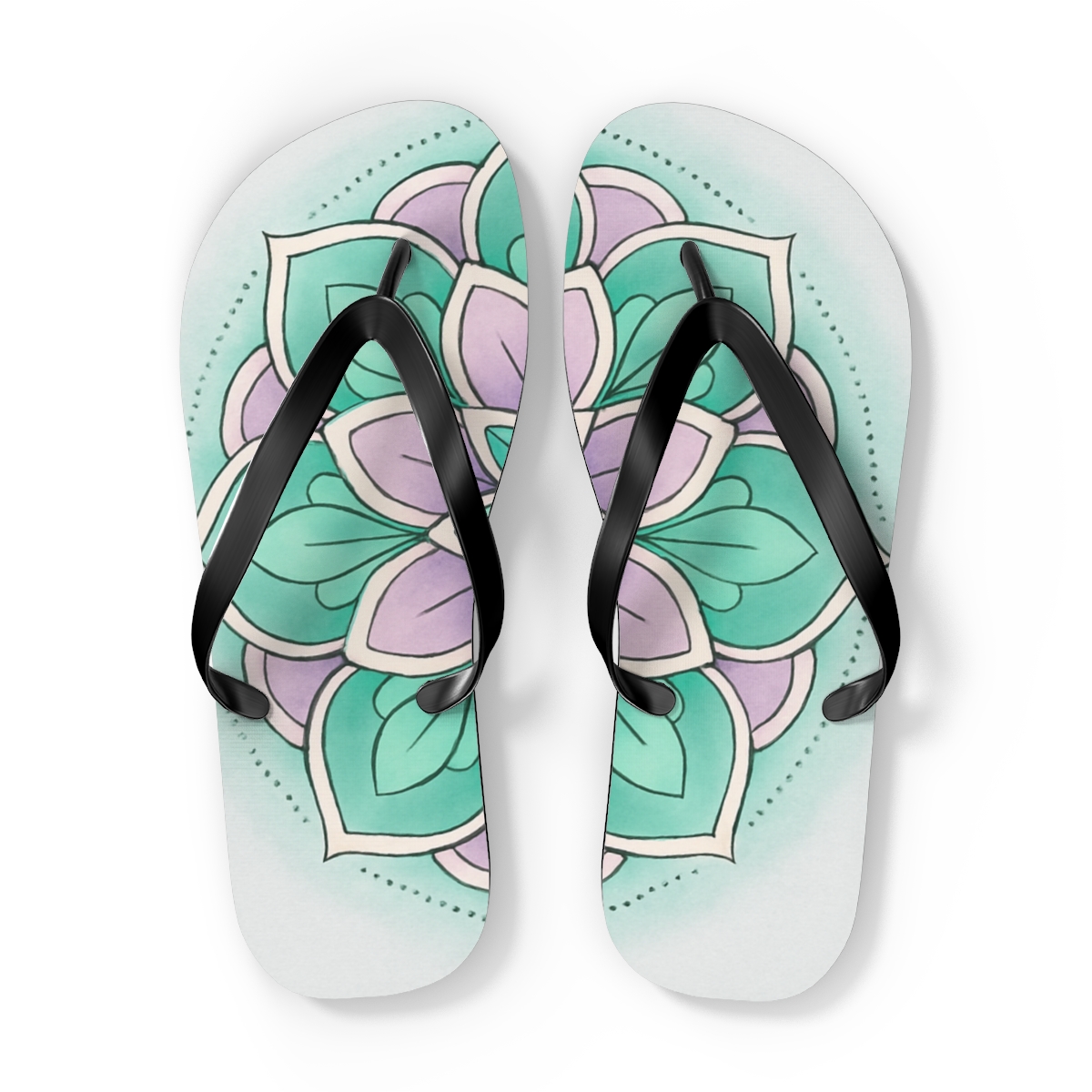 Aurora Prism Rosette stylish summer flip flops