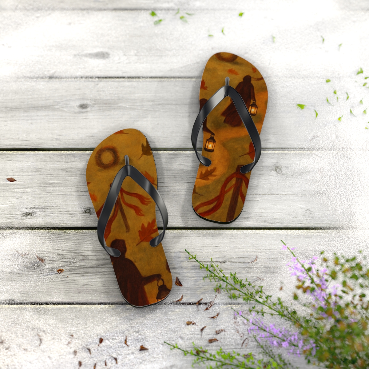 Harvest Glow Walk Flip Flops