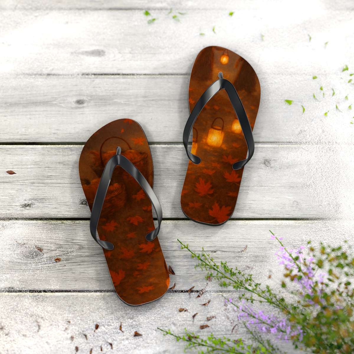 Twilight Harvest Walk Flip Flops