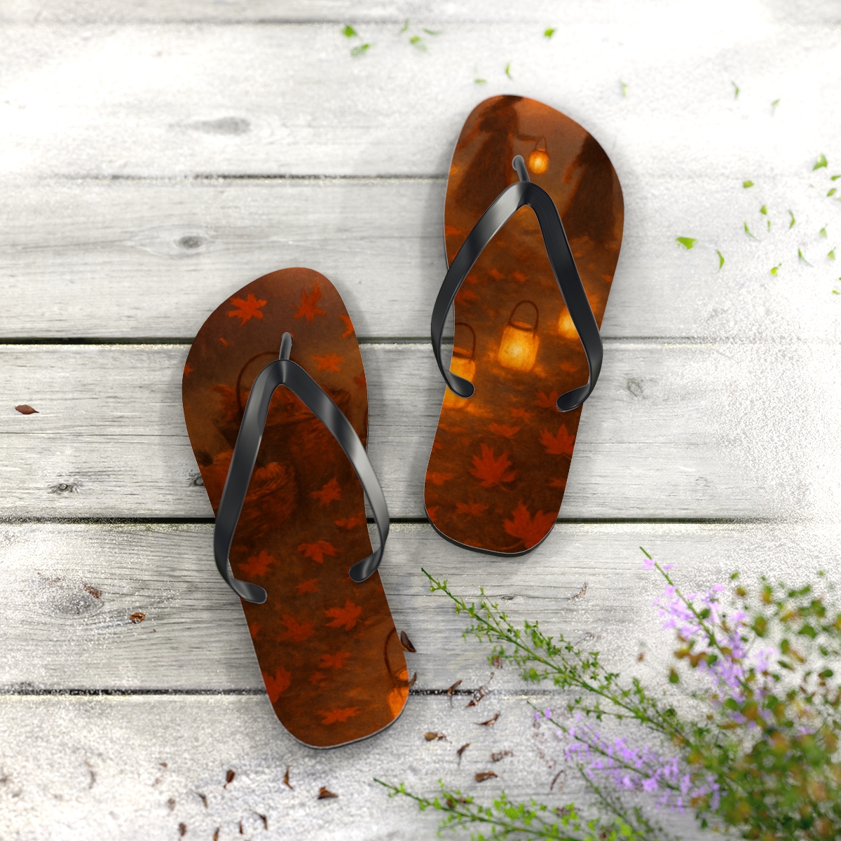 Twilight Harvest Walk Flip Flops
