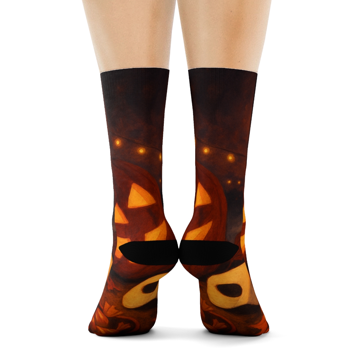 Autumn Masked Harvest Night sports performance socks