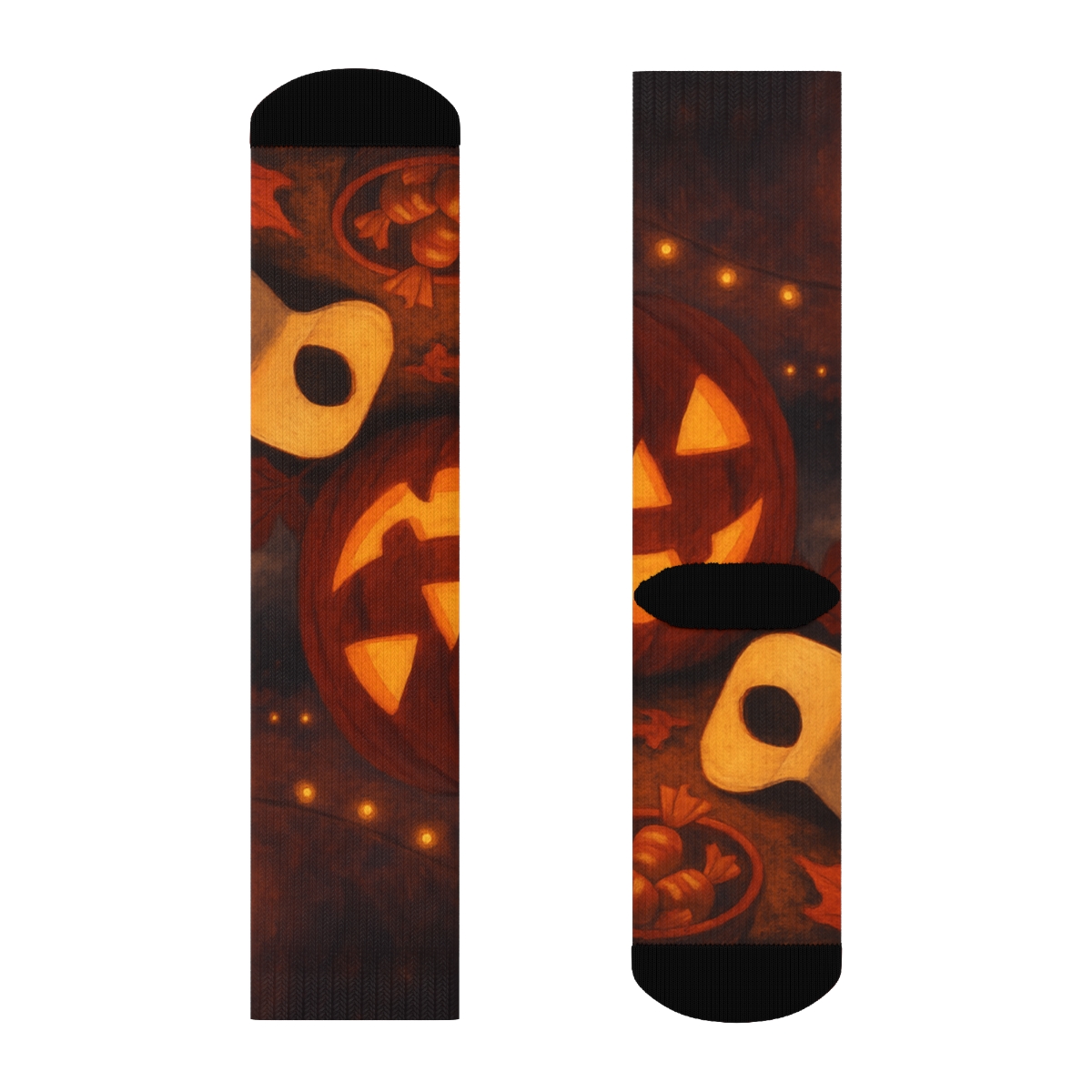Autumn Masked Harvest Night sports performance socks