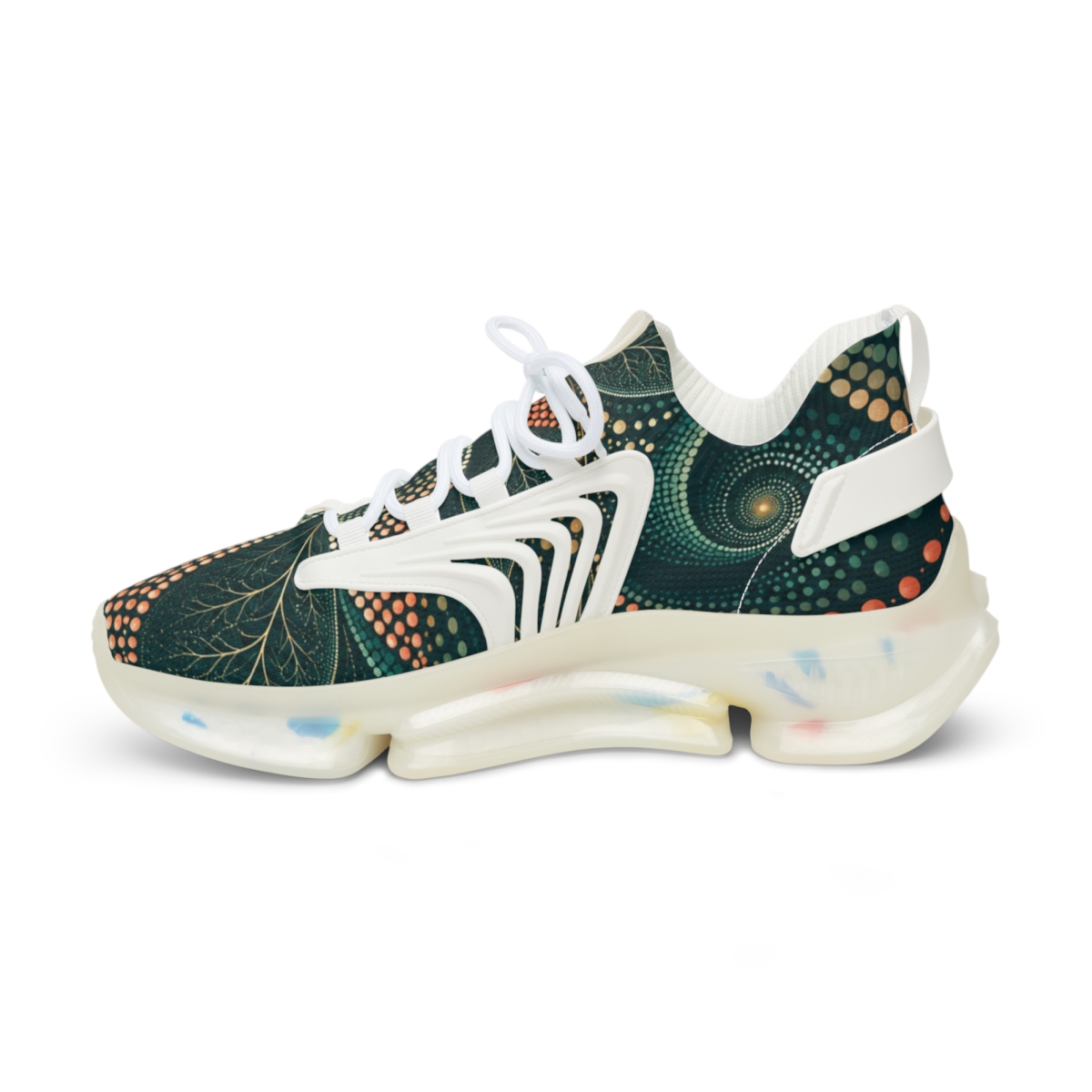 Azalea Pixel Vein Resonance unique printed sneakers [AI-5eb658bd-8775d83a23b3]