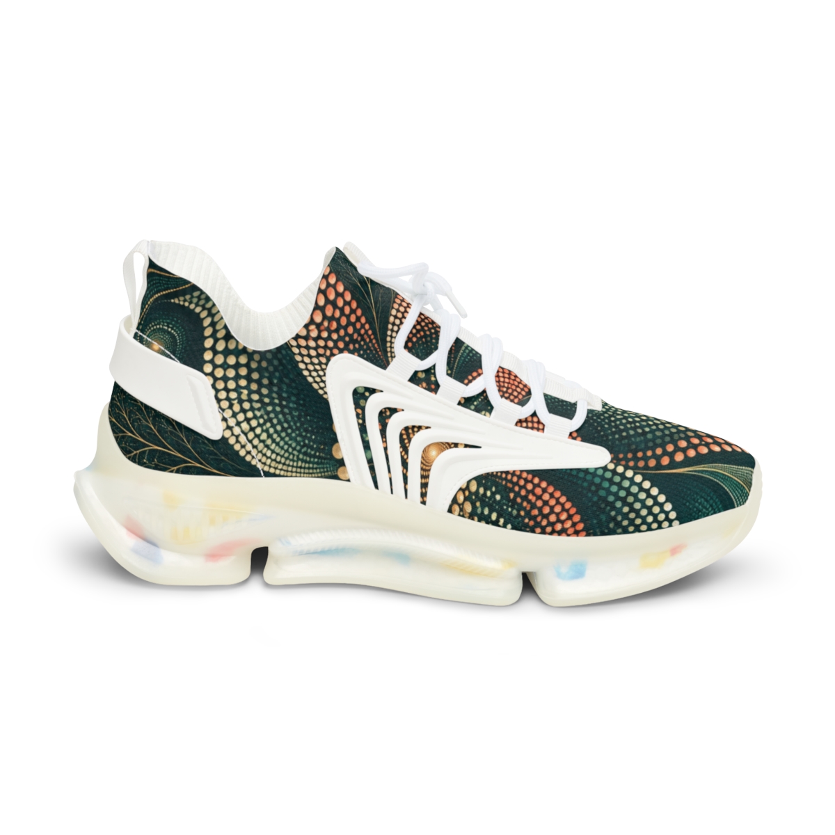 Azalea Pixel Vein Resonance unique printed sneakers [AI-5eb658bd-3f81fc444e84]
