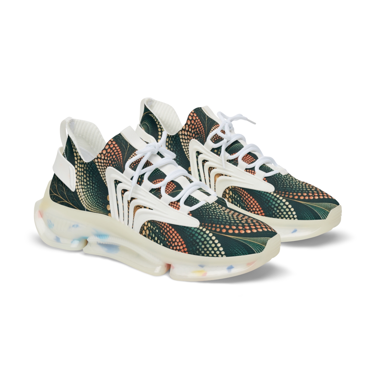 Azalea Pixel Vein Resonance unique printed sneakers [AI-5eb658bd-84d3289d4d75]