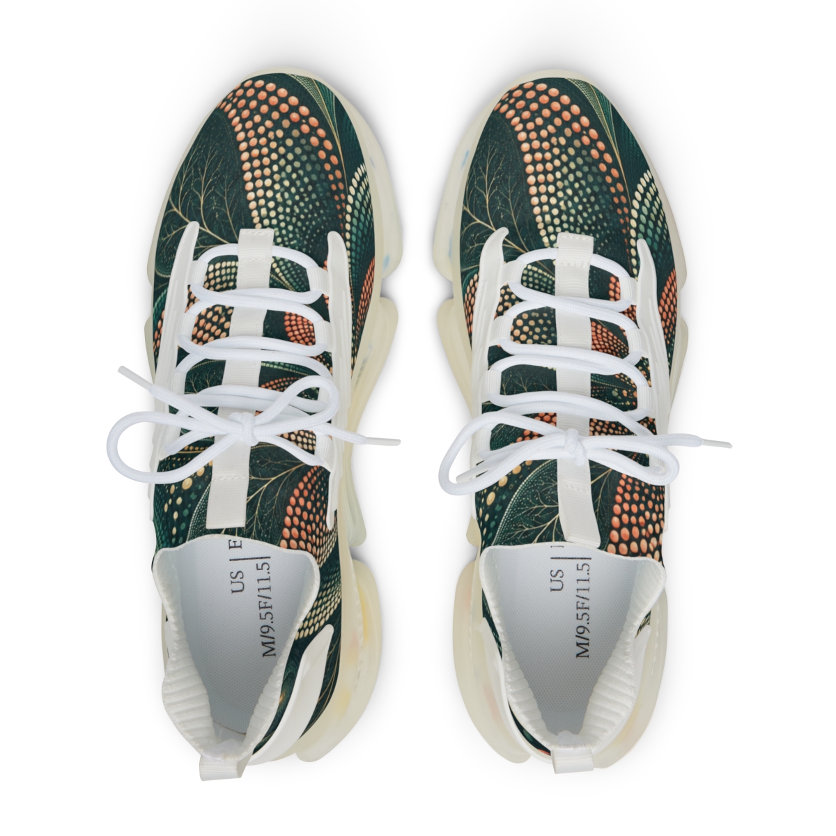 Azalea Pixel Vein Resonance unique printed sneakers [AI-5eb658bd-421791c2946f]