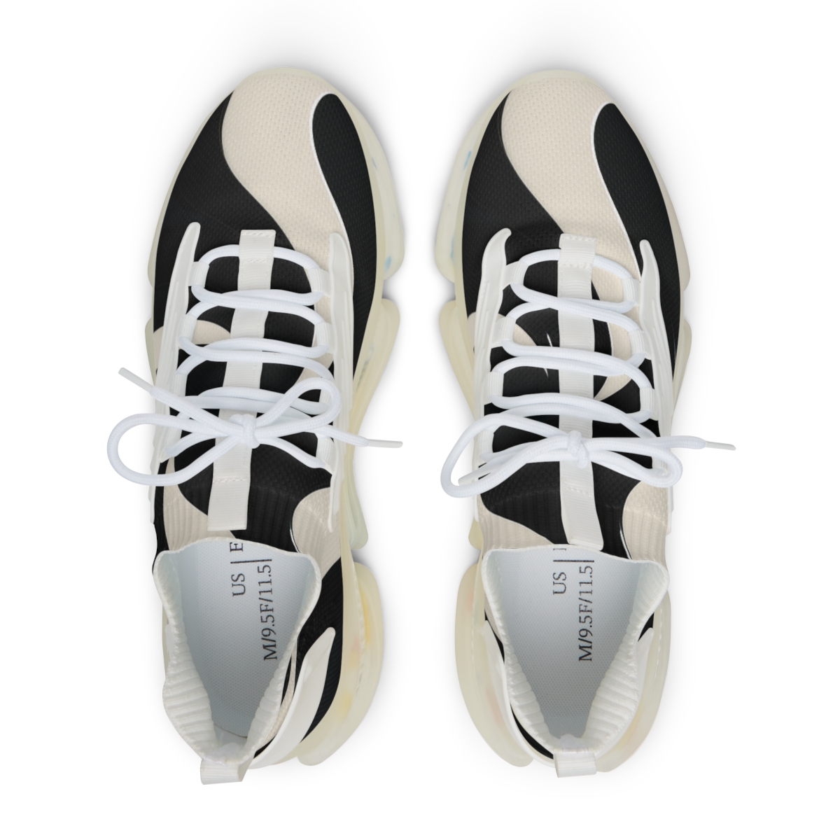 Orca Pulse Contrast Rhythm personalized athletic sneakers