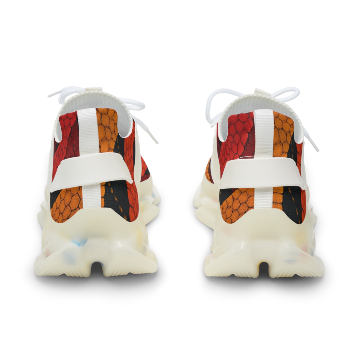 Marigold Prism Spiral designer branded sneakers