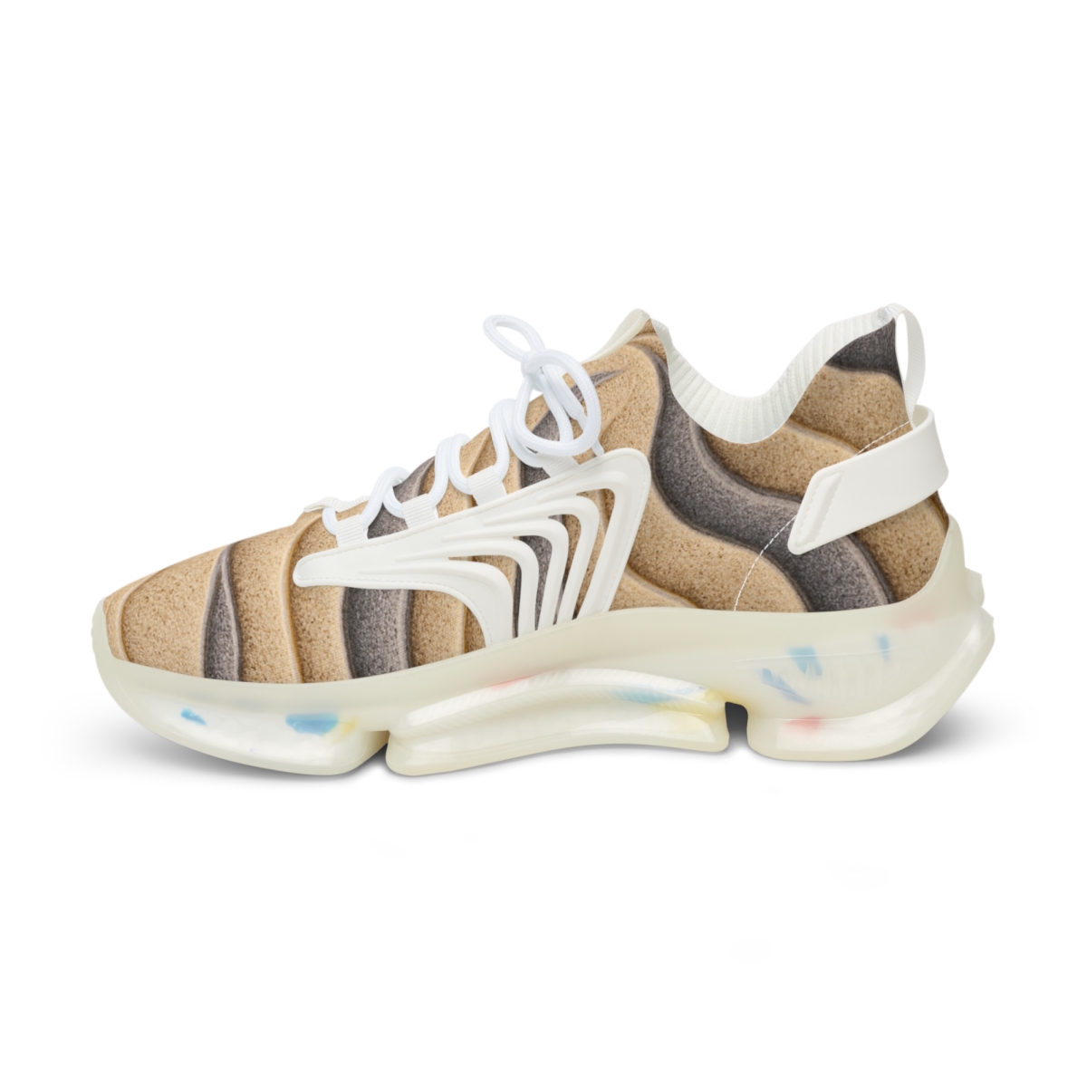 Wind Carved Ripple Vein Array trendy fashion sneakers