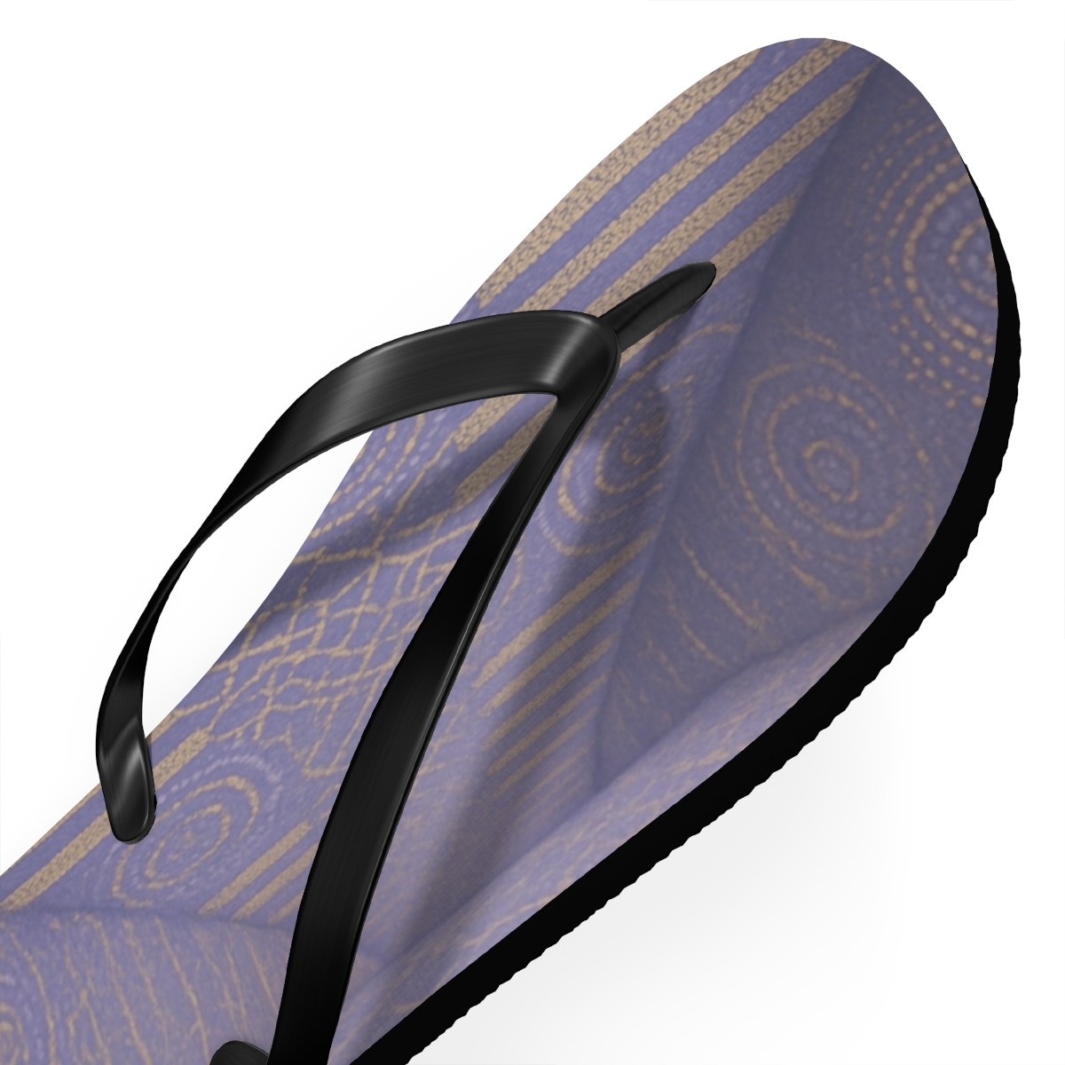 Lavender Lattice Breeze Flip Flops