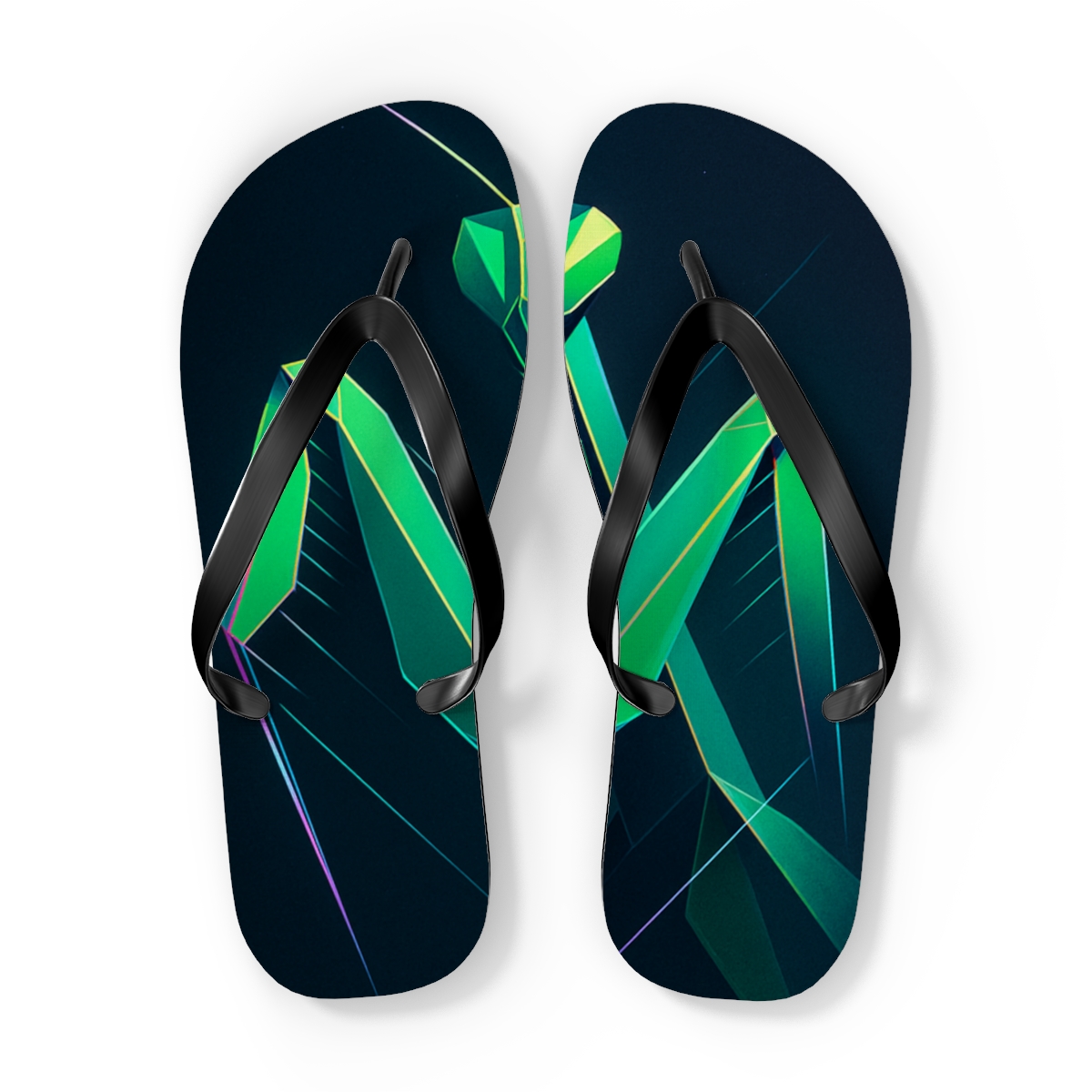 Mantis Prism Strike trendy printed flip flops