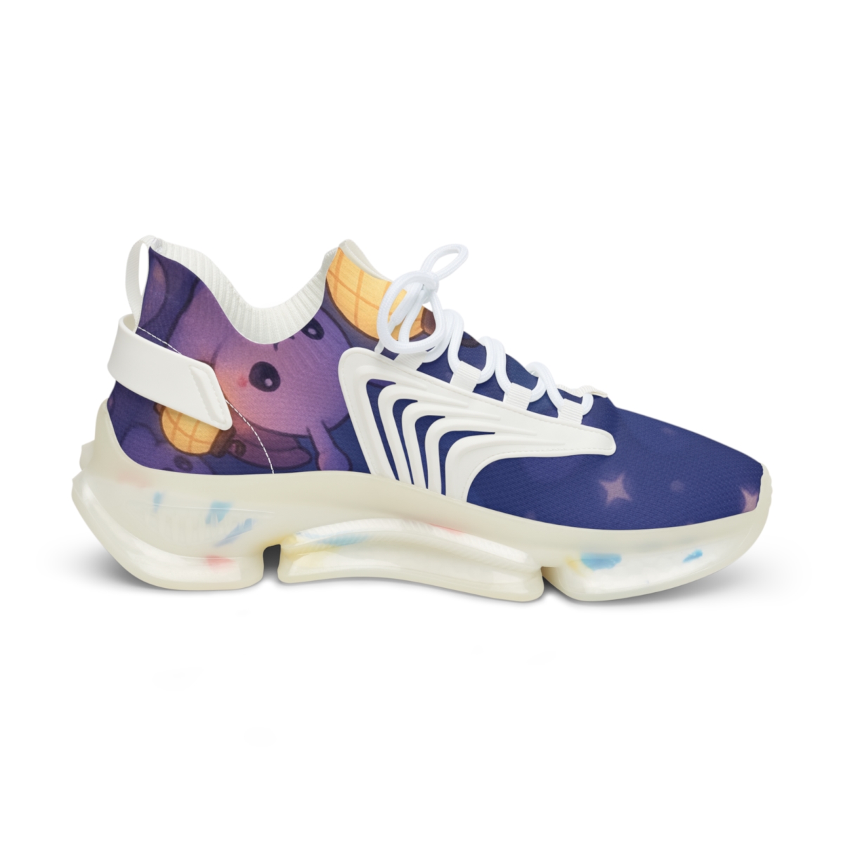 Lavender Lantern Snail Parade premium sport sneakers