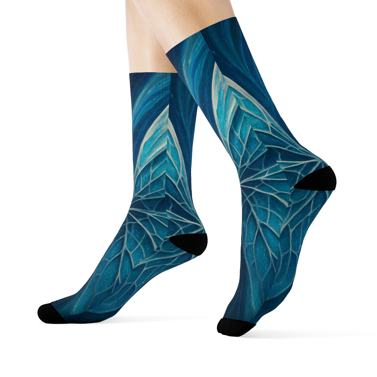 Dragonfly Wingbeat Prism designer logo socks