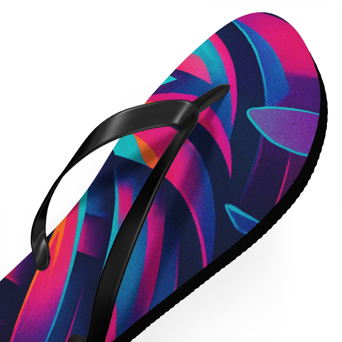 Mantis Shrimp Spectrum Burst custom flip flops