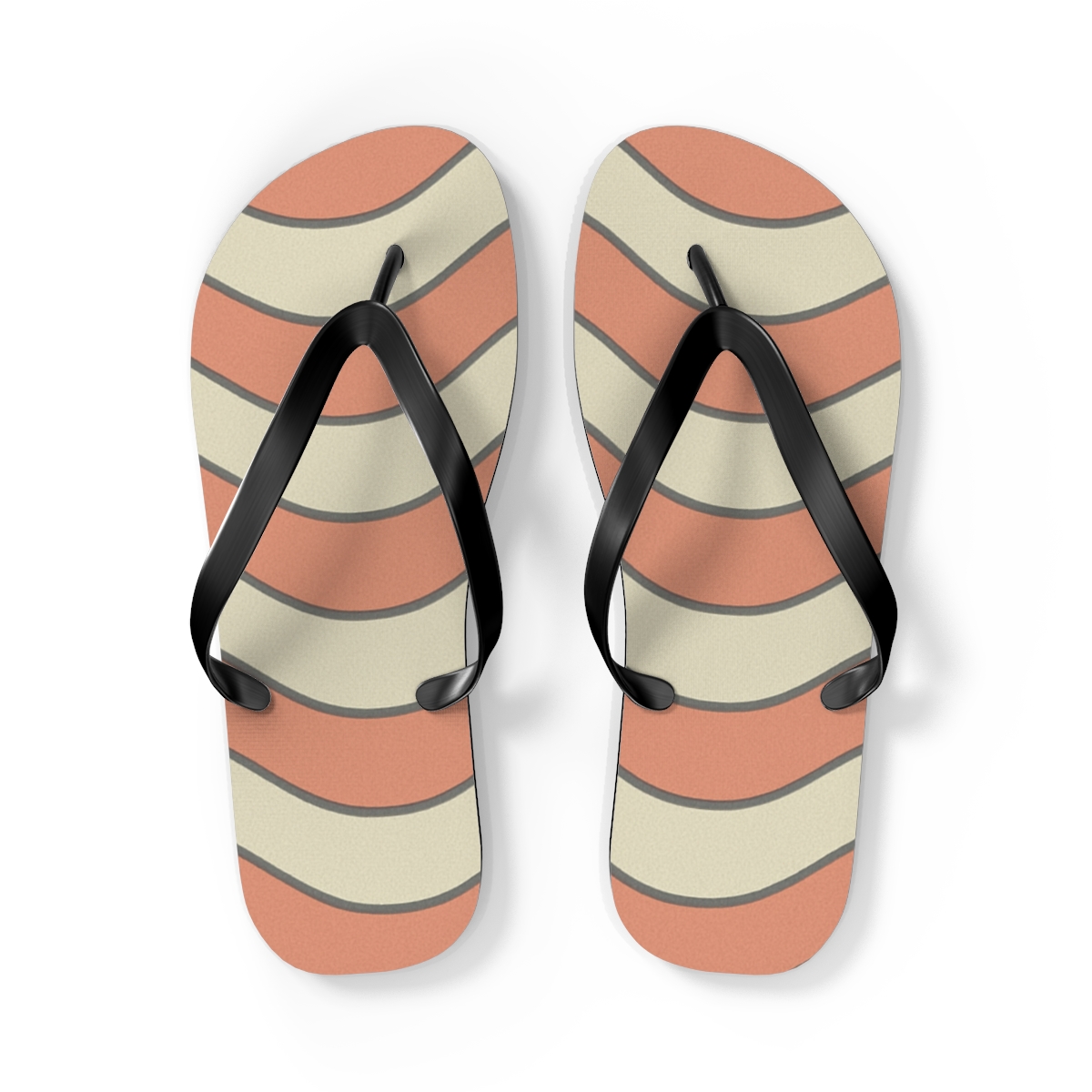 Coral Tide Harmony Flip Flops
