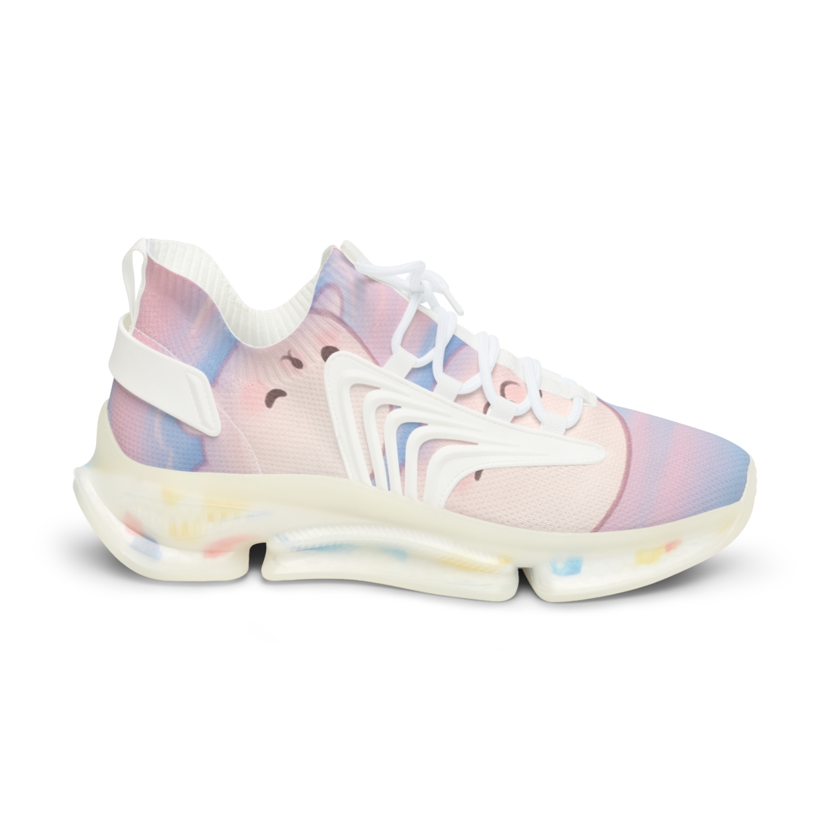 Cotton Candy Seal Puddle comfortable running sneakers