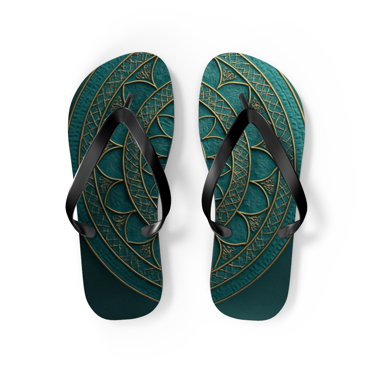 Celestial Bloom Breeze Flip Flops