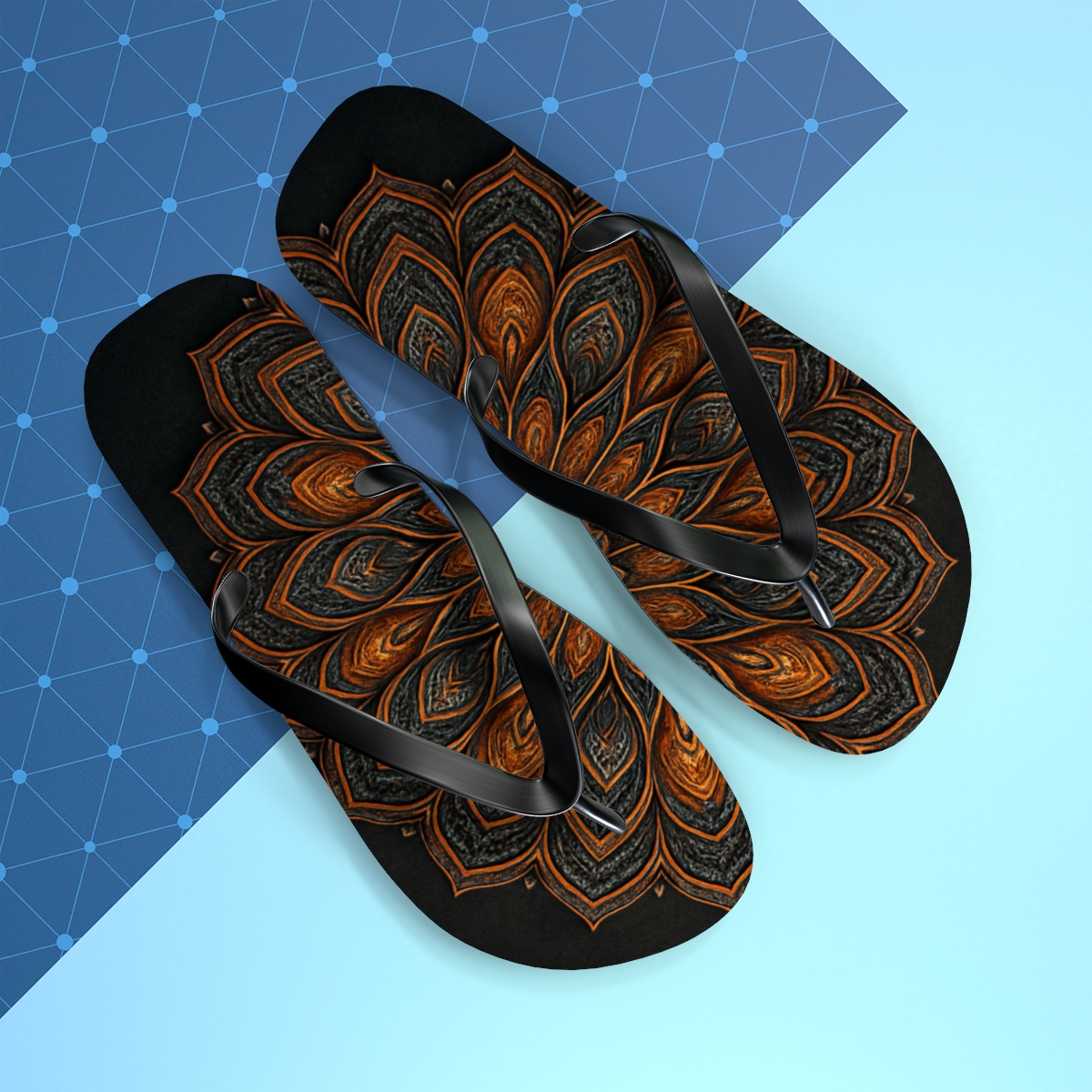 Ember Petal Microfiligree Wheel custom flip flops