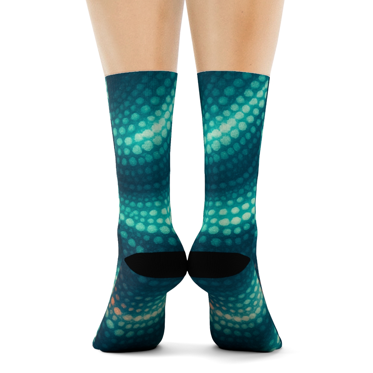 Chromatophore Mirage Weave unique printed socks