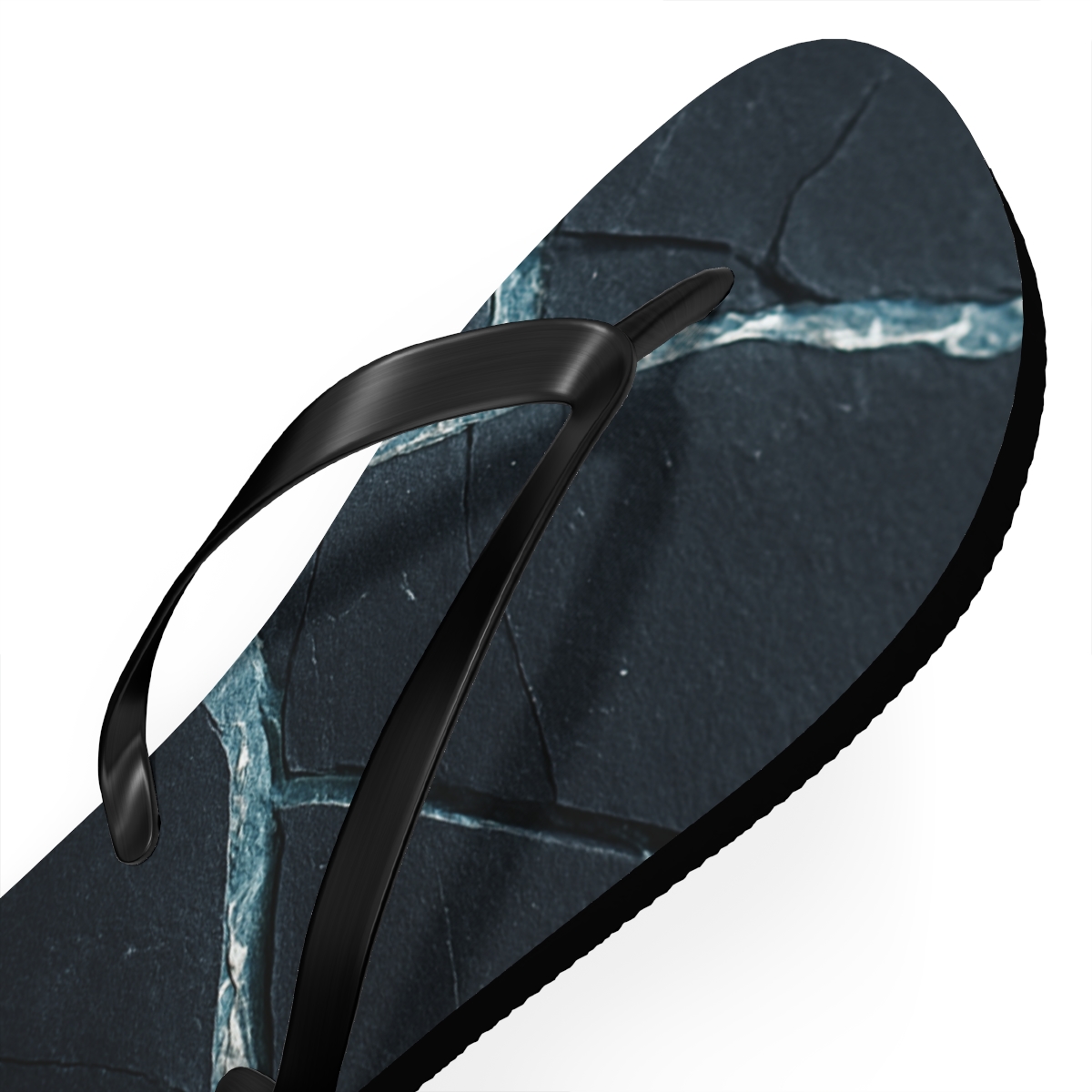 Basalt Vein Tessellation stylish summer flip flops